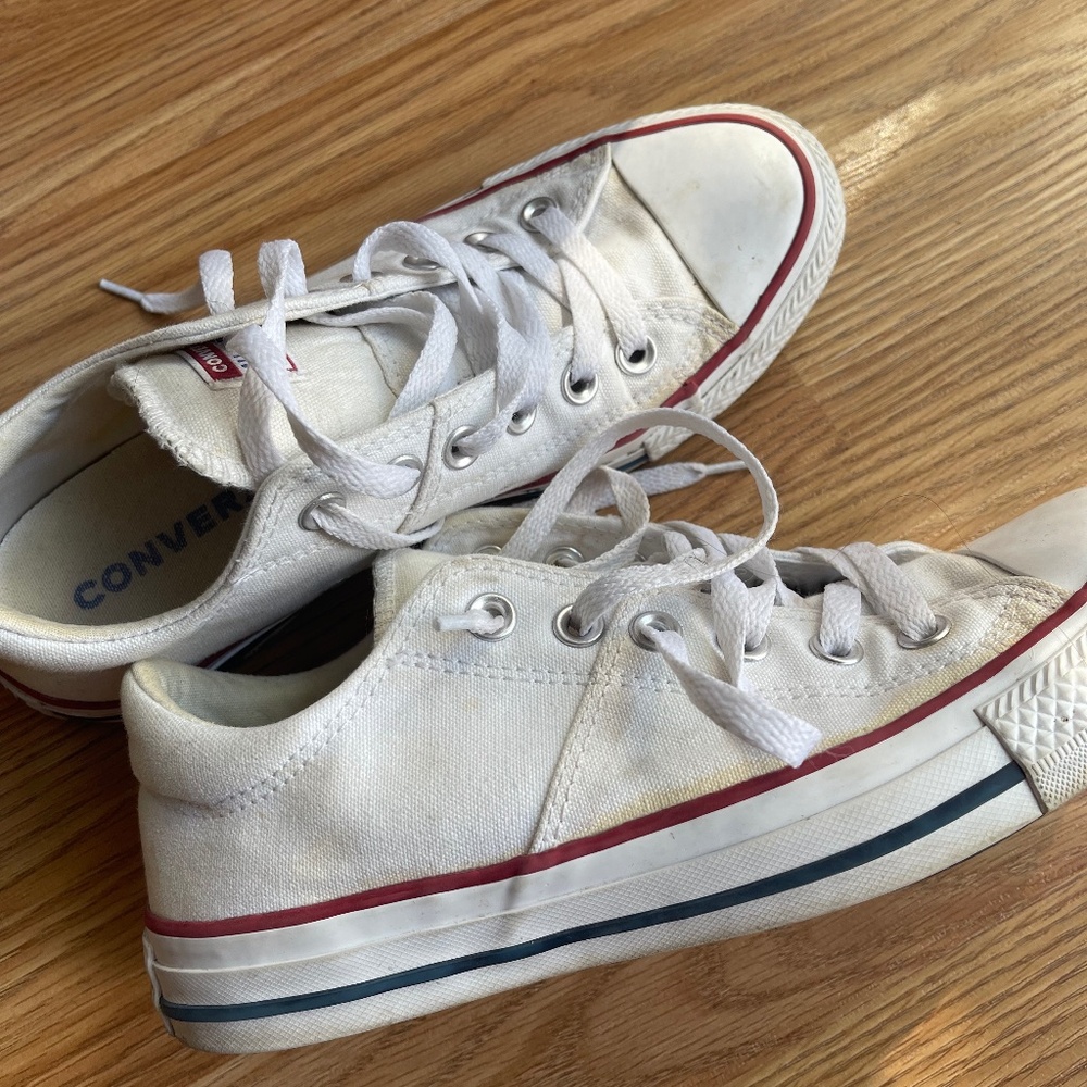 White Converse Sneakers
